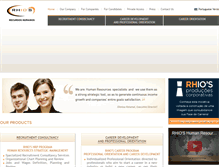 Tablet Screenshot of en.rhios.com.br